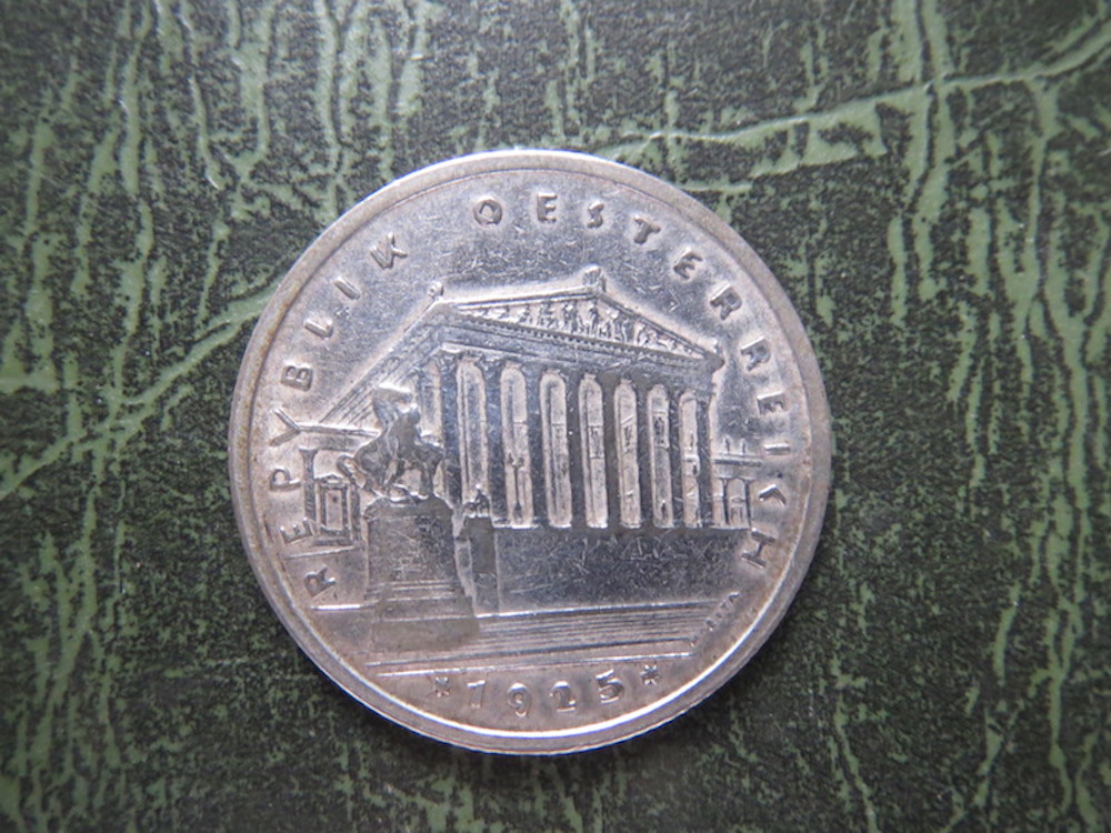 Austria, 1 schilling, silver, 1925 (C-AUT-01)