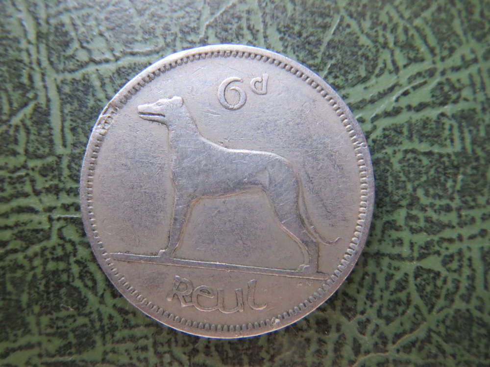 Ireland, 6 dimes, silver, 1948 (C-IRL-01)