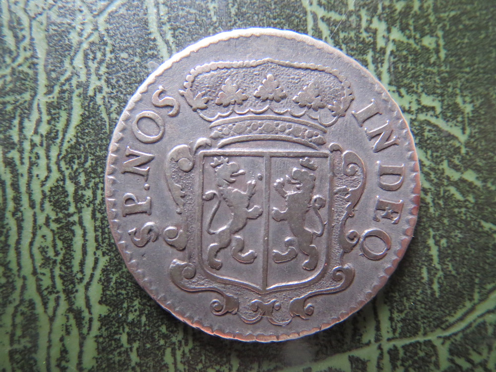 Netherlands, Duchy of Gelderland, 10 cents, silver, 1755 (C-NLD-10-02)