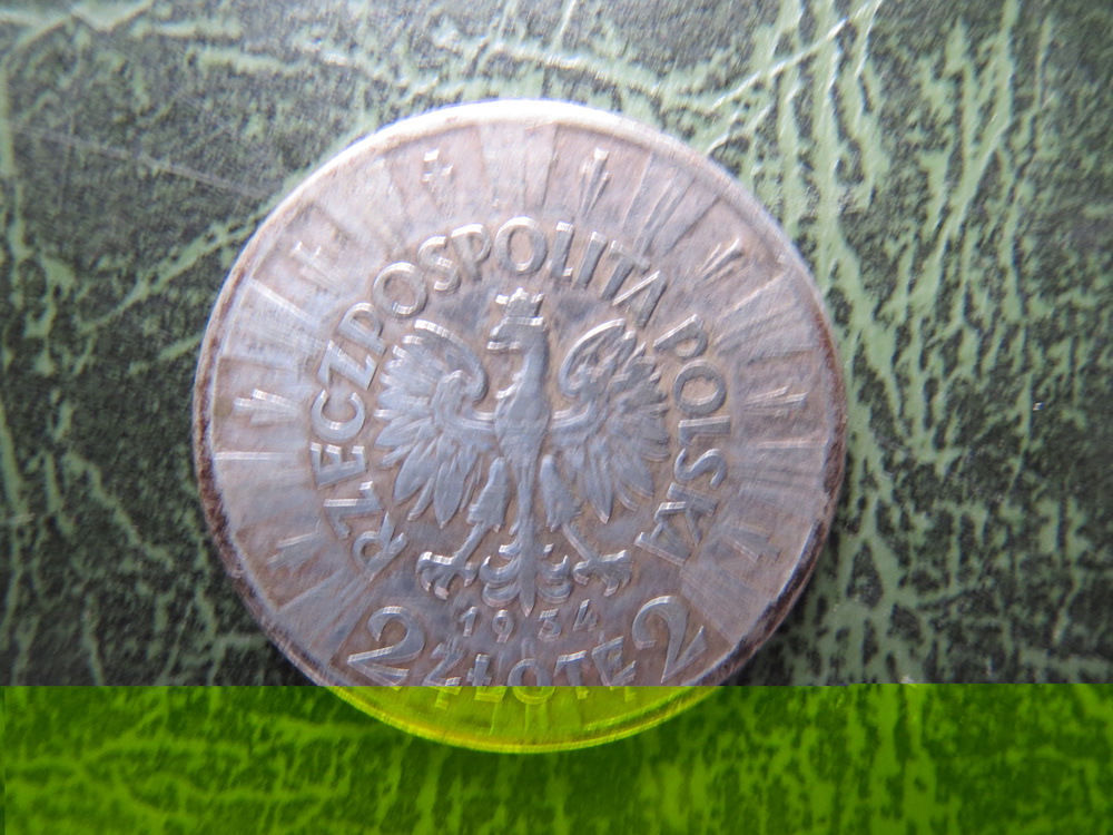 Poland, 2 złote, silver, Józef Piłsudski, 1934 (C-POL-01)