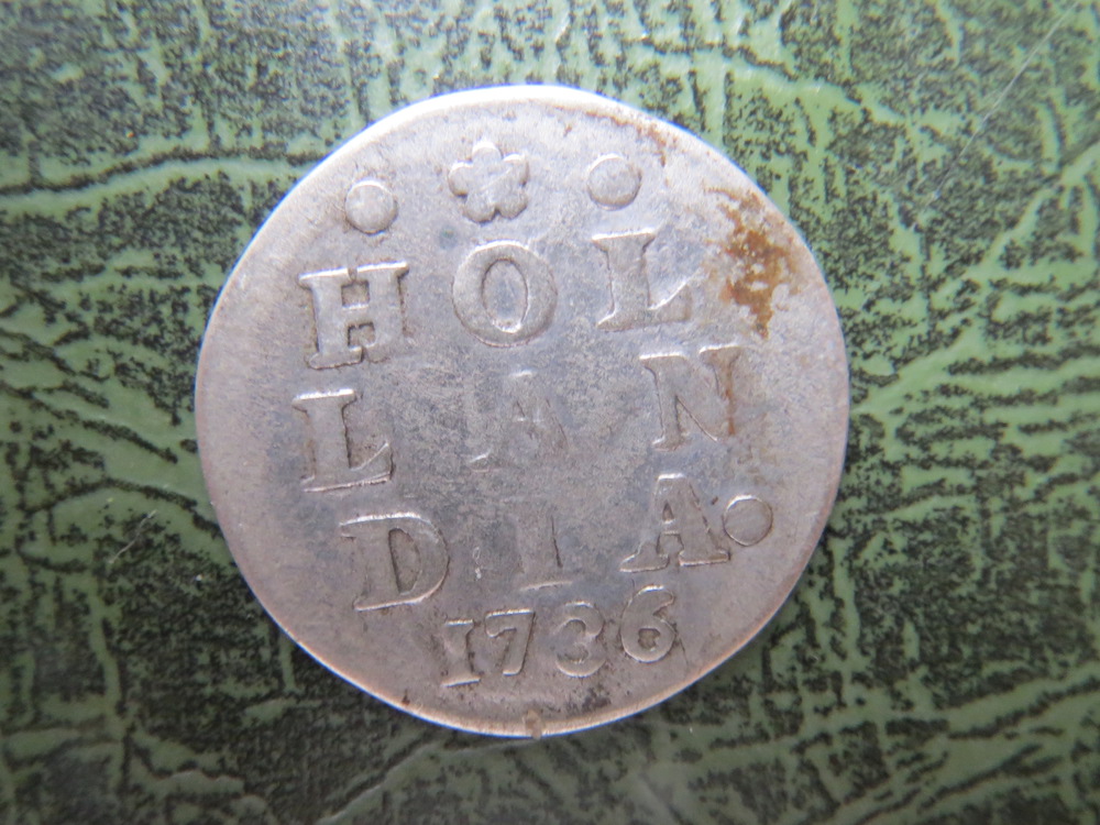 Netherlands, County of Holland, 10 cents, silver, 1736 (C-NLD-10-01)